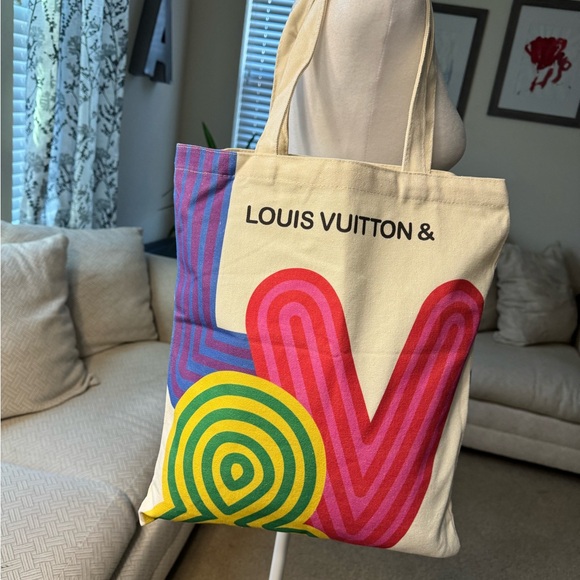 GWP Eco Tote Louis Vuitton Novelty Item from  2022 Shenzhen Museum Exhibition - Picture 8 of 11
